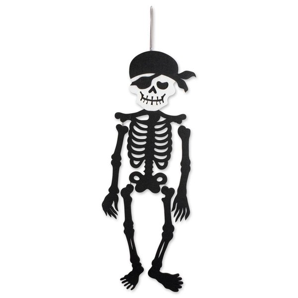 Design Imports Hanging Foam Pirate Skeleton CAMZ38010